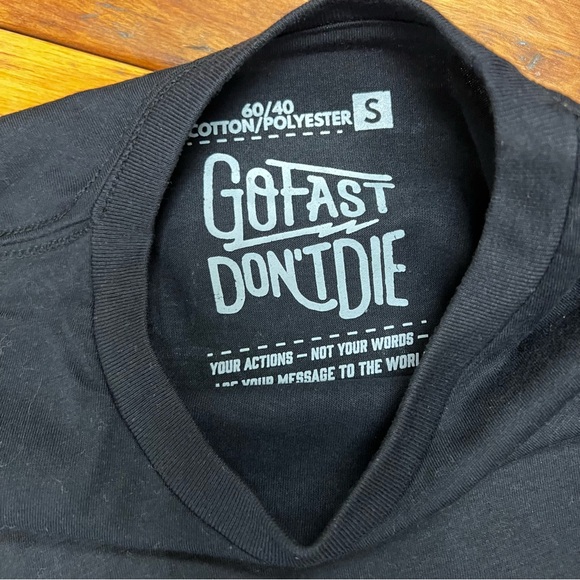 Go Fast Don’t Die “Irish Blessing” limited edition vintage slub tee. NWOT - Picture 5 of 5